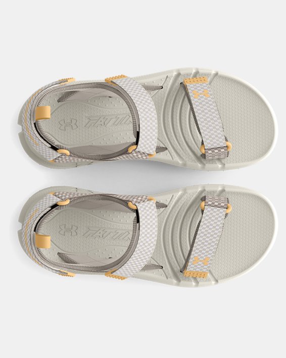 Unisex UA Fat Tire Hiking Sandals in Gray image number 2